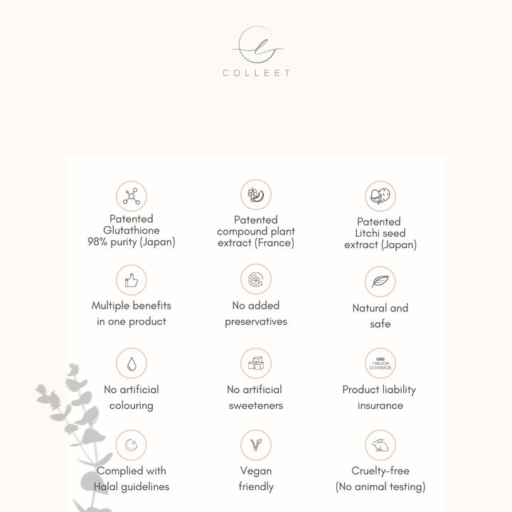 COLLEET GLOW LT+ BEAUTY SUPPLEMENT [30 SACHETS]